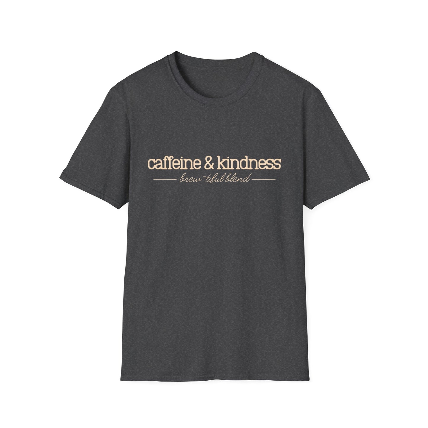 Caffeine and Kindness Graphic Tee
