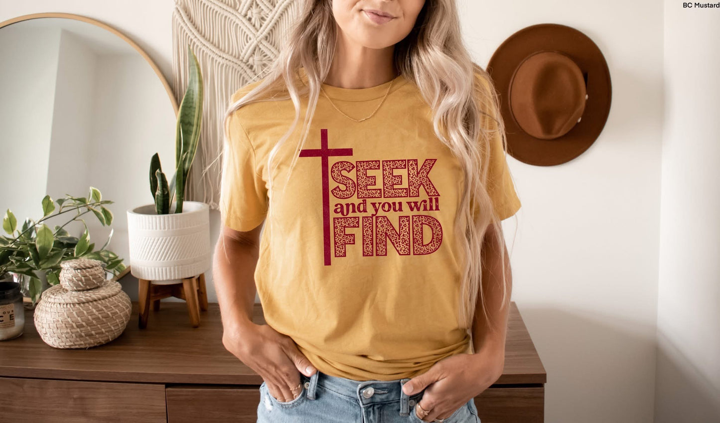 Seek and You Will Find