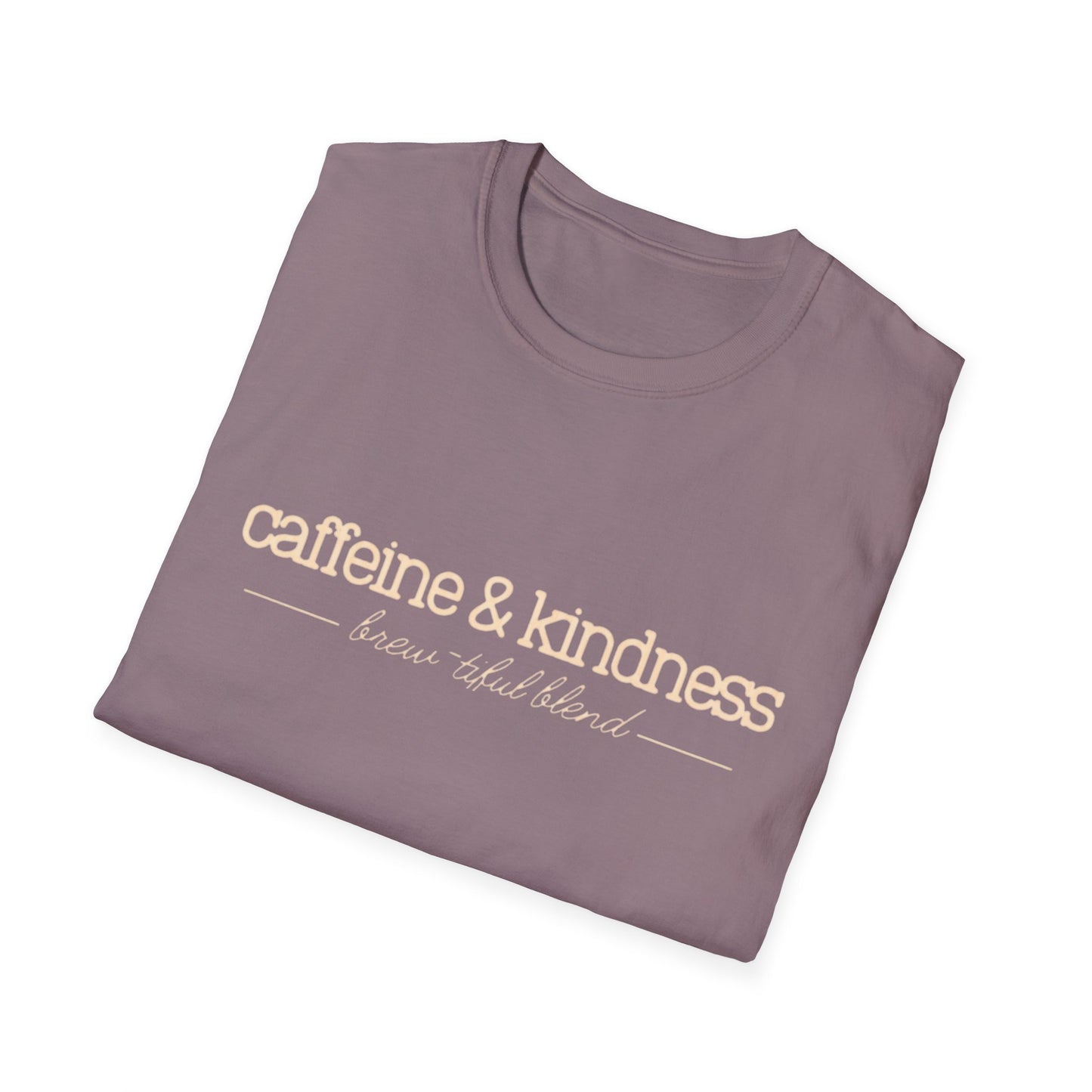 Caffeine and Kindness Graphic Tee