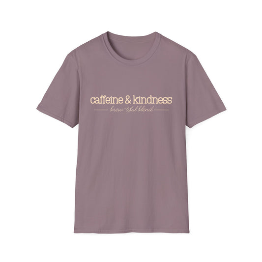 Caffeine and Kindness Graphic Tee