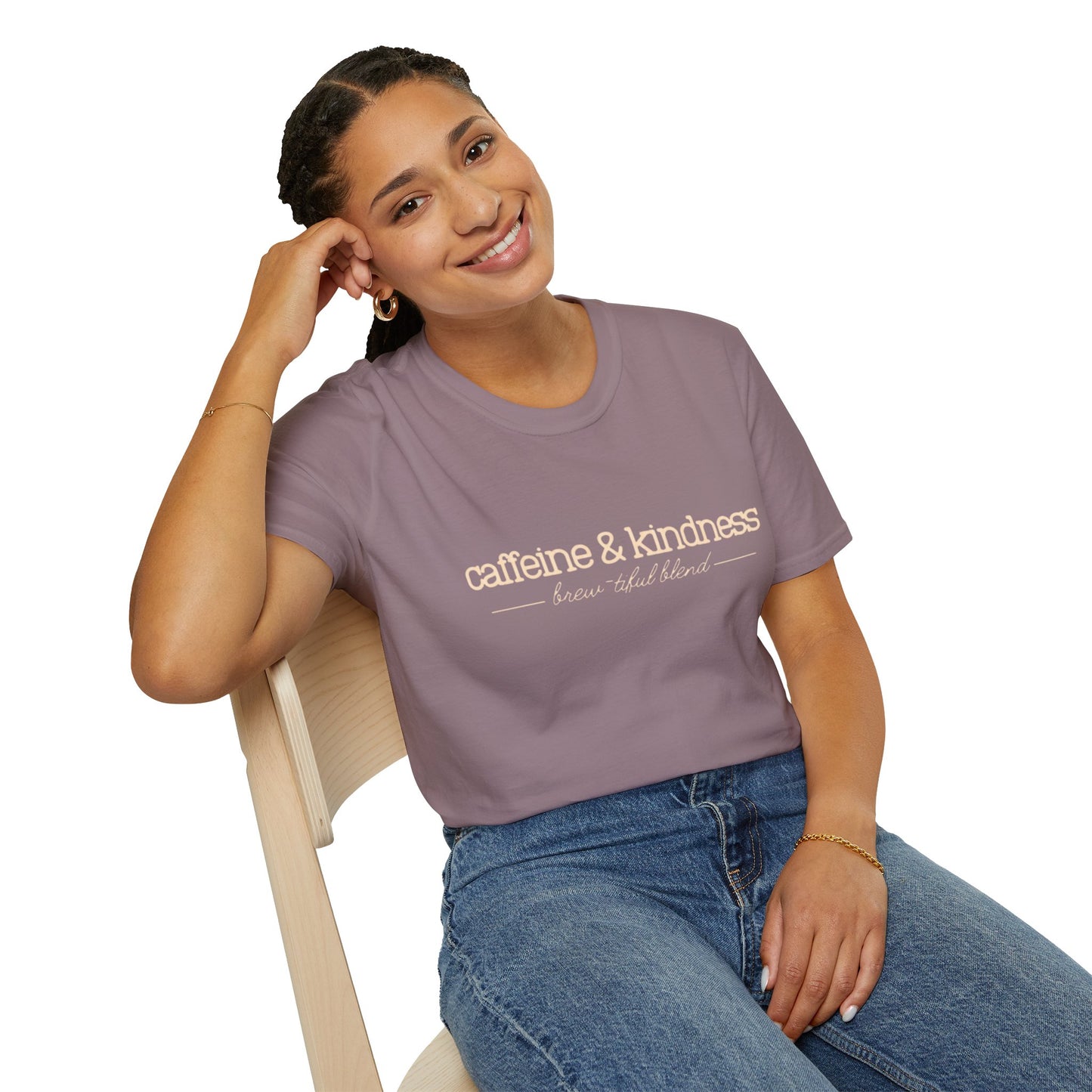 Caffeine and Kindness Graphic Tee