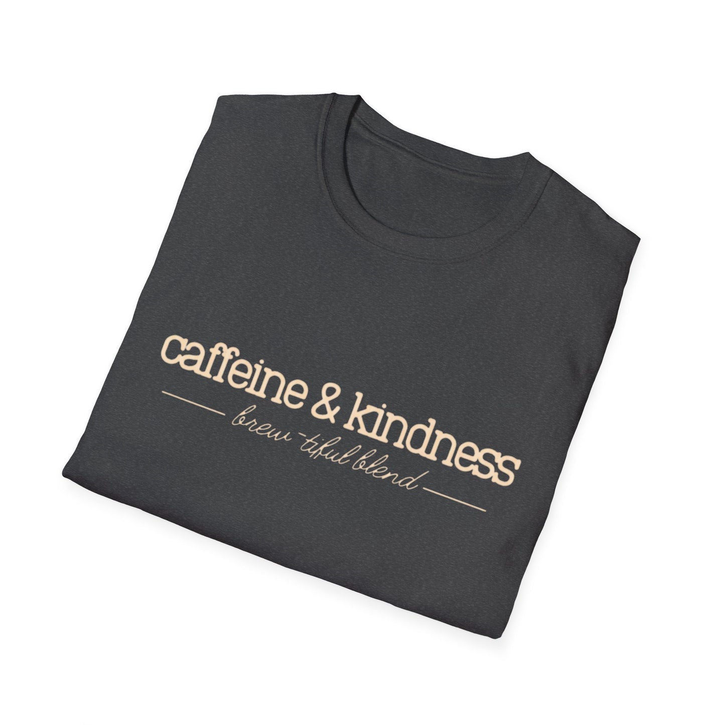 Caffeine and Kindness Graphic Tee