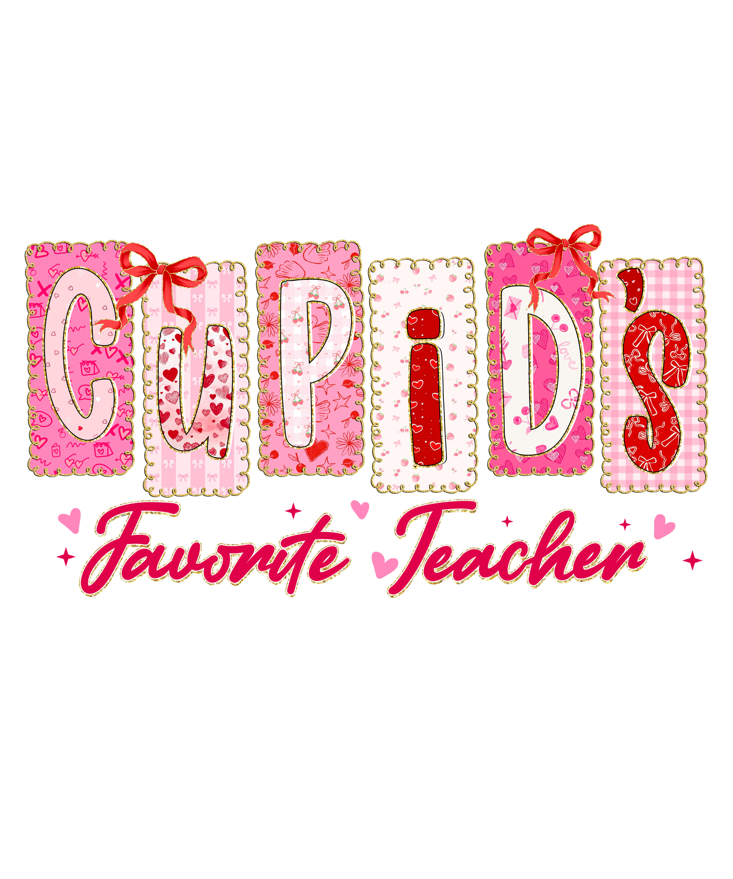 Cupids Favorite Teacher Tee